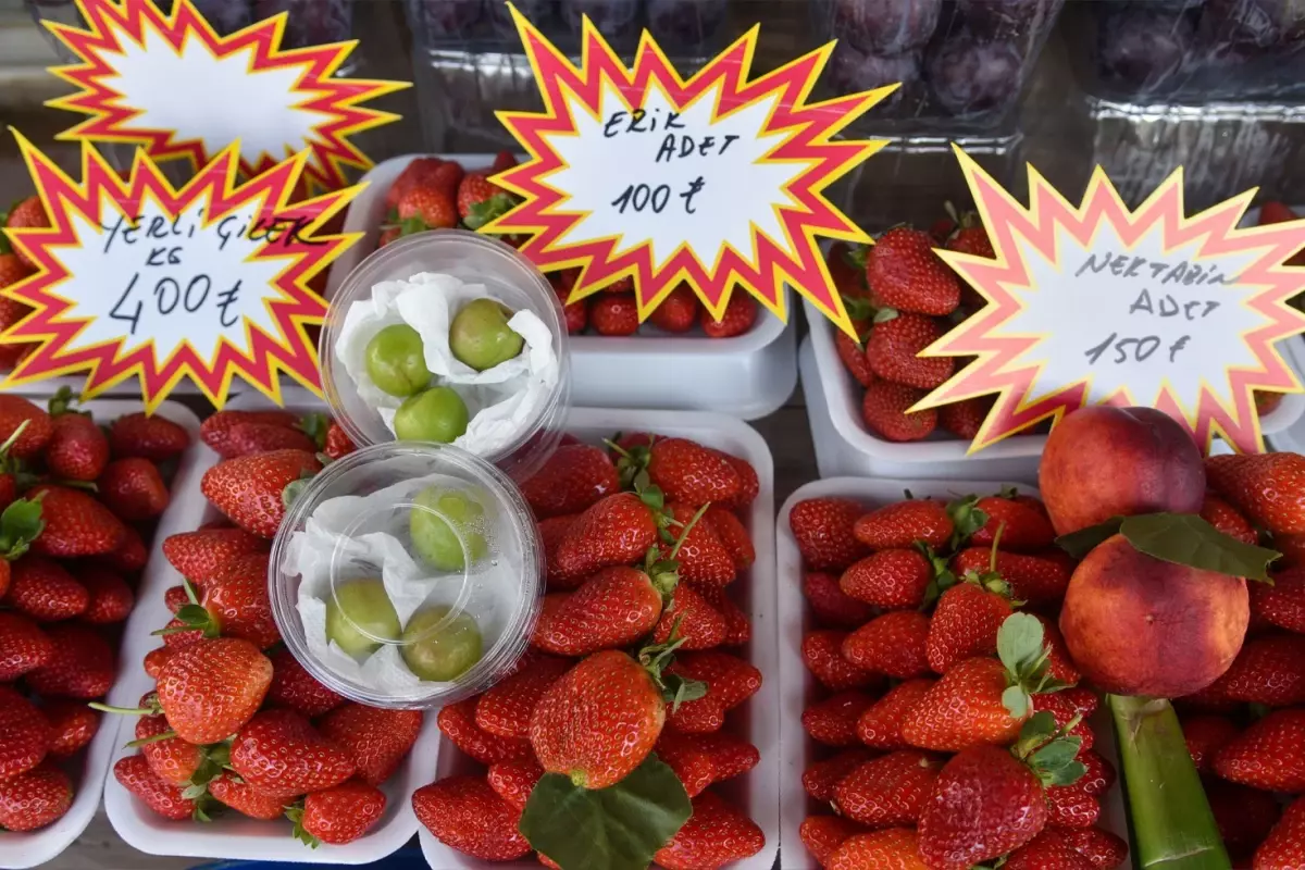 Yaz Meyveleri Cep Yakıyor! Eriğin Tanesi 100 TL