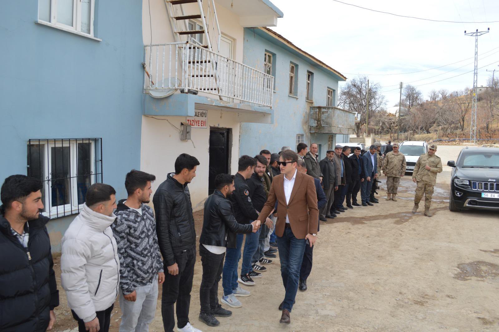 Siirt – Baykan Kaymakamı Özcan’dan Adakale Köyüne Ziyaret