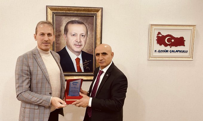 SGK İl Müdürü İlbaş’tan Siirt TSO’ya Teşekkür Ziyareti