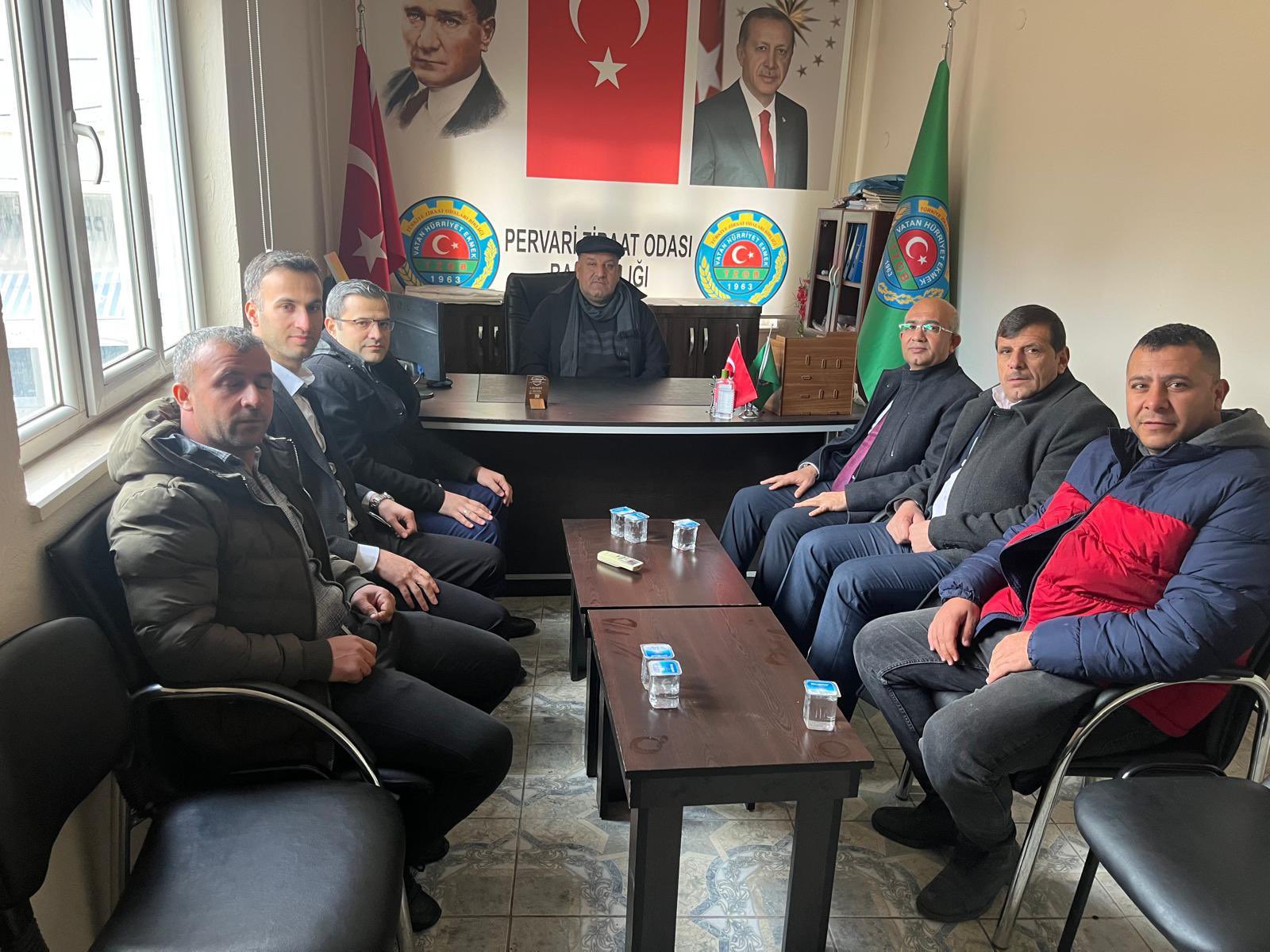 Siirt’te Çiftçilerin Sorununu Dİnleyen Müdür İlçeleri Ziyaret Ediyor