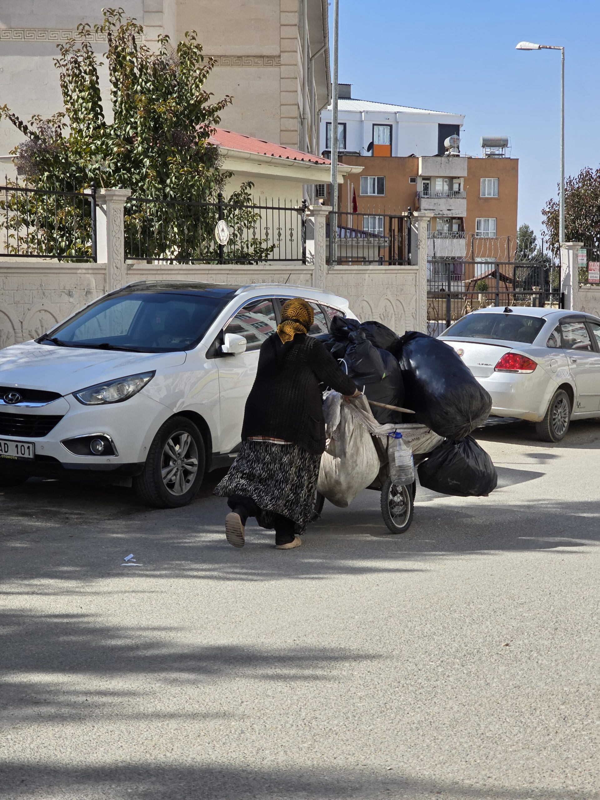 Siirt’te Fedakar Kadın Duygulandırdı