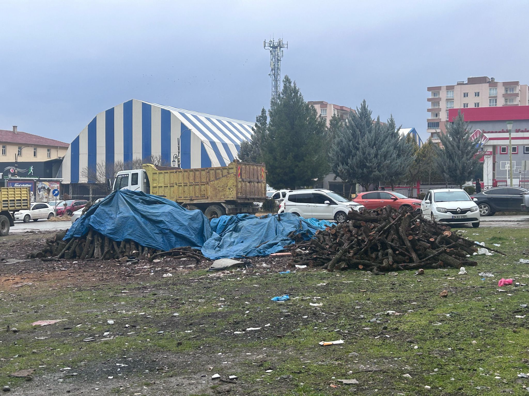 Siirt’te Yağmur Yağdı, Odunlar Islandı