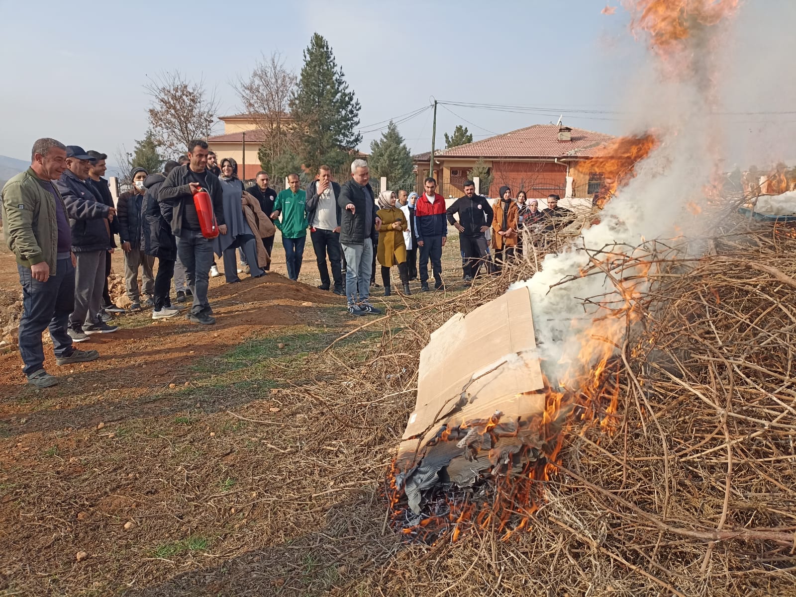 Siirt’te Engelli Bireylere Tatbikat Yapıldı