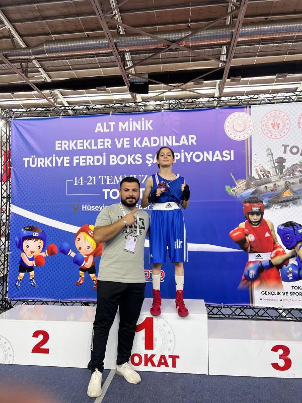Siirtli Sporcu Hiranur Yıldız Türkiye Şampiyonu Oldu