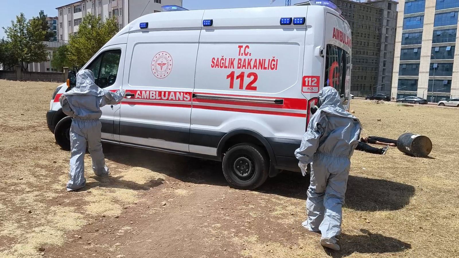 Siirt Eğitim ve Araştırma Hastanesi’nde “Turuncu Kod” Tatbikatı Başarıyla Tamamlandı | Siirt Olay Haber