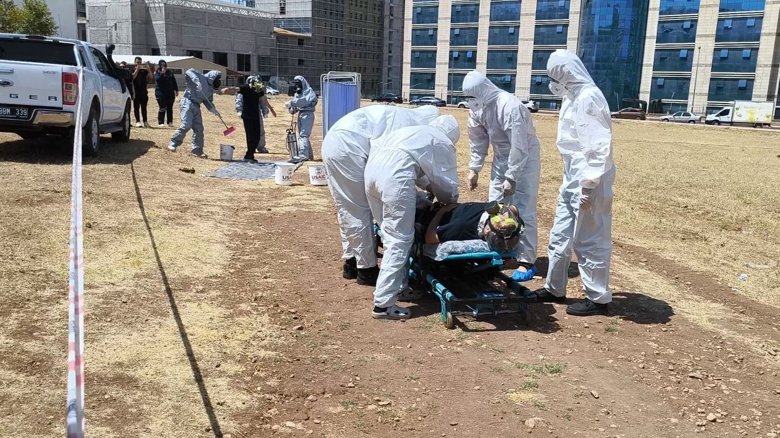 Siirt Eğitim ve Araştırma Hastanesi’nde “Turuncu Kod” Tatbikatı Başarıyla Tamamlandı | Siirt Olay Haber