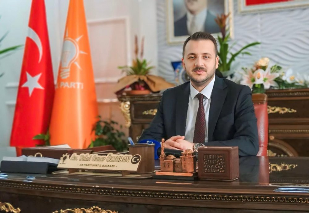 AK Parti Siirt İl Başkanı Öztran’dan 21 Ekim Dünya Gazeteciler Günü Mesajı