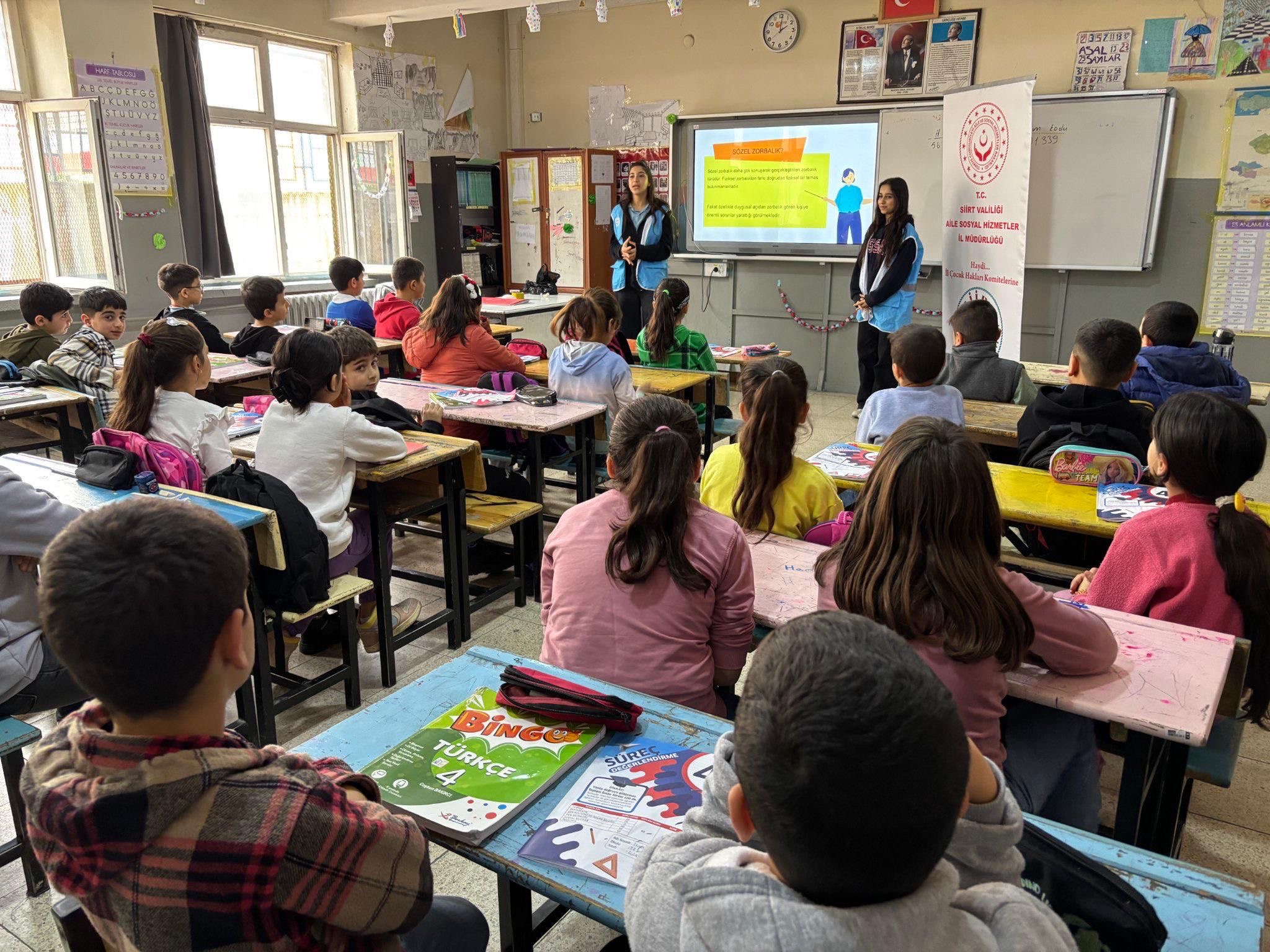 Siirt’te Çocuk Hakları ve Zorbalık Farkındalığı Eğitimi Düzenlendi