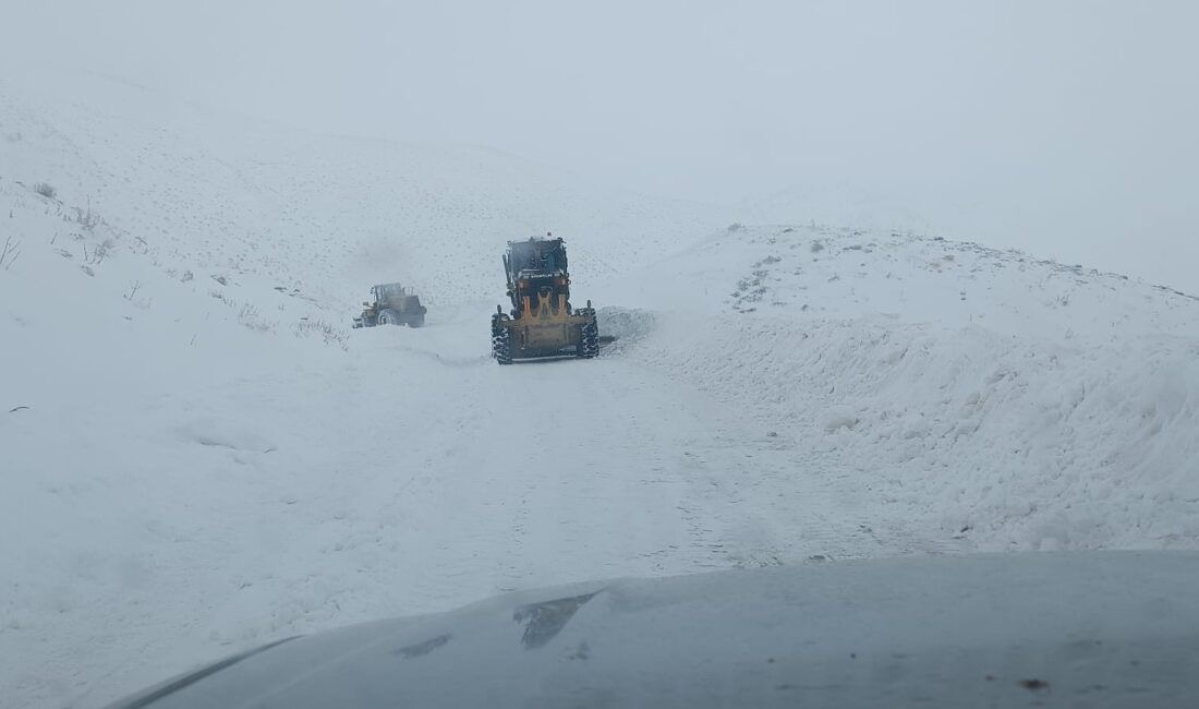 Siirt’te 117 Köy Yolu Kar Nedeniyle Ulaşıma Kapandı