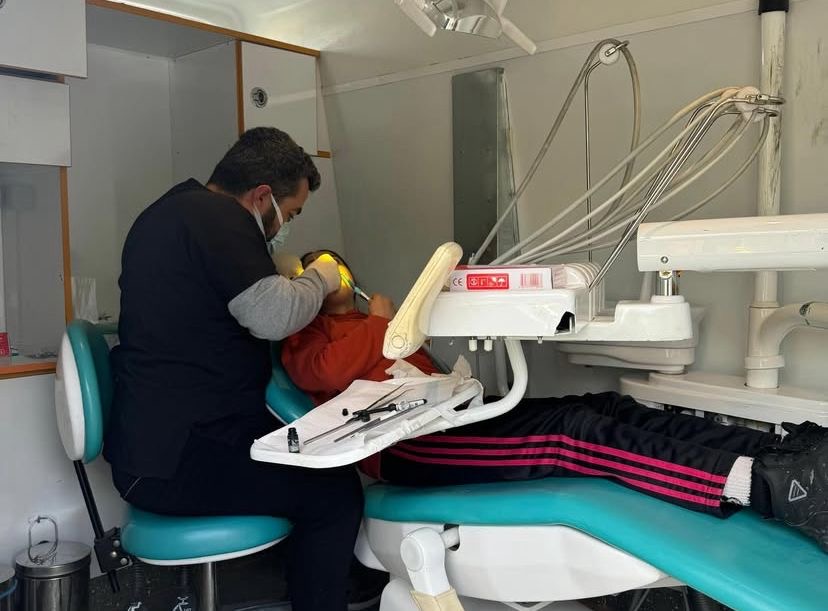 Siirt’te Mobil Diş Aracı Okullarda