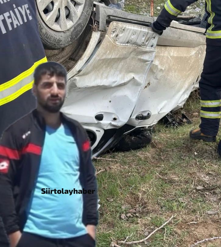 Siirt’te Yürek Yakan Kaza Baba ve 6 Yaşındaki Kızı Hayatını Kaybetti