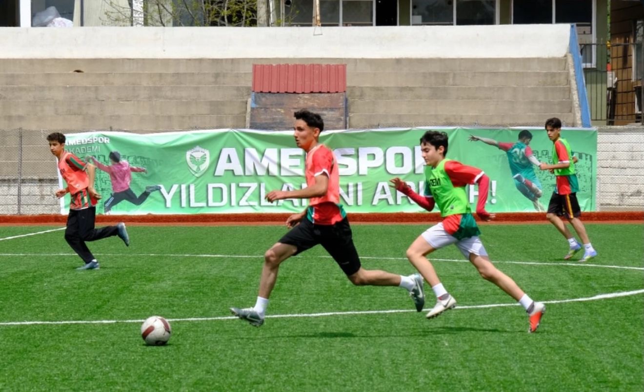 Amedspor’un Siirt Seçmeleri Yapıldı