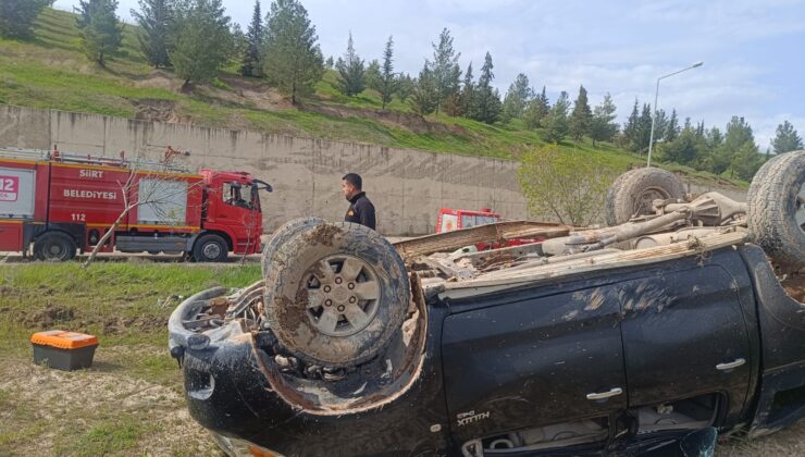 Siirt Üniversitesi Kezer Yerleşkesi’nde kaza: araç takla attı, 1 kişi yaralandı | Siirt Olay Haber Siirt Üniversitesi Kezer Yerleşkesi’nde kaza: araç takla attı, 1 kişi yaralandı | Siirt Olay Haber